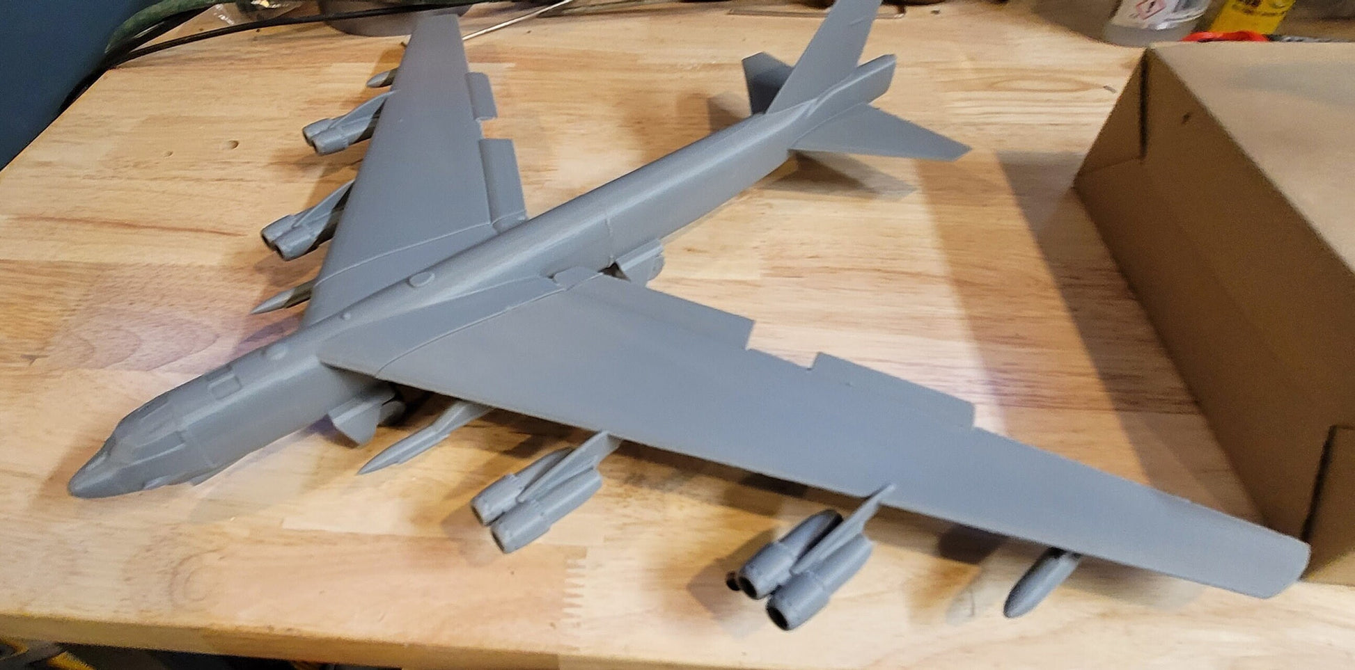 B52 Stratofortress Model build kit -18" Wing Span