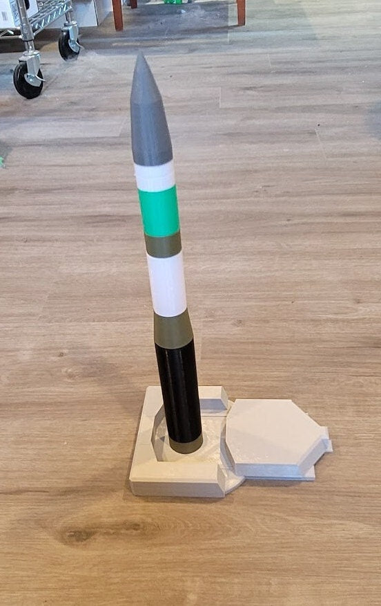 Minuteman III Missile Model build kit ~18" tall