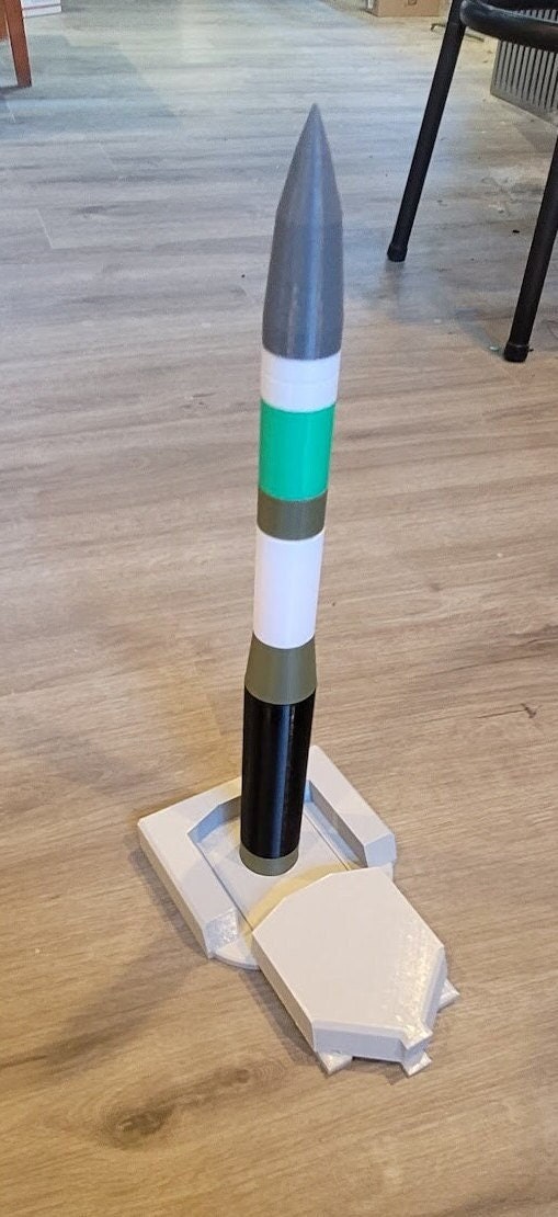 Minuteman III Missile Model build kit ~18" tall